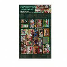 A Set Of DIY Scene‑Building Stickers,Detective Mini Theater DIY Handcraft,Stress‑Relief Scene Stickers,Leisure Time Puzzle Materials For Students To Relax - 33.0 Detective Theater 5 - View 9