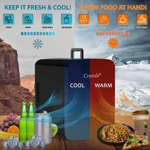 Crystals 15L Compact Mini Electric Refrigerator – Cooler & Warmer - UK Plug(220-240V) - View 6