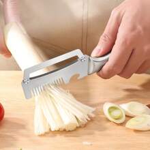 Heavy-Duty Stainless Steel Peeler And Slicer, Thick Blade. Suitable For Various Fruits. This Multi-Functional Peeling And Vegetable Slicing Tool Is A Practical Kitchen Gadget For Home Use And Outdoor Picnics. , Portable Kitchen Gift, Holiday Gift - Multicolor - View 8
