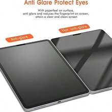 2pcs Paper-Feel Matte Screen Protector, PET Material Anti-Glare, Compatible With Samsung Galaxy S9 S9+ S7 S7+ S8 S8+ S10 S10+ Screen Protector, Smooth Writing, High Sensitivity, Anti-Fingerprint, Natural Writing, Low Reflection, Easy Installation, Supports Drawing - Clear - View 6