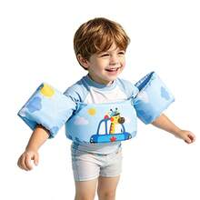 1pc Swimming Vest With Adjustable Shoulder Straps And Quick-Release Buckles, Suitable For People Weighing 10 To 25kg. Perfect For Indoor Pools And Beaches - Multicolor - View 2