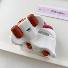 Cute Halloween Ghost Earphone Protective Case, Compatible With Pods 4 And Pro 3, With Hook For Hanging Decorative Charms, Wireless Bluetooth Earphone Cover, Phone Accessory - Multicolor - View 3