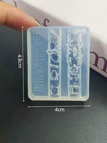 萬聖節美甲矽膠模具，骷髏蜘蛛南瓜幽靈 3D 美甲配件 DIY 翻模模具 - 南瓜 - 查看 3