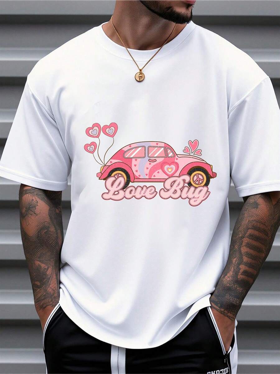 Men T-Shirts - 白色 - 查看 1