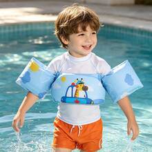 1pc Swimming Vest With Adjustable Shoulder Straps And Quick-Release Buckles, Suitable For People Weighing 10 To 25kg. Perfect For Indoor Pools And Beaches - Multicolor - View 10