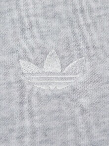Adidas Originals Women's KNIT JORTS W Distressed Knit Sports Shorts LC6461 - Grey - View 3