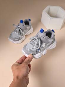 Children's Non-Slip Sports Training Shoes, Wear-Resistant Non-Slip Sole - Grey - View 6