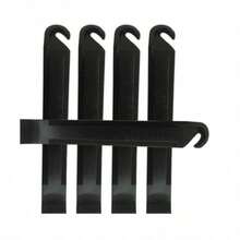 4pcs Bicycle Tire Levers, Mountain Bike Road Bike Tire Removal Tool, Portable Tire Repair Plastic Pry Bar - Multicolor - View 4