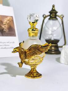 [Empty Bottle] 15ml Exquisite Vintage Hand-Painted Enamel Bottle, Bird Decor Cosmetic Container, With Glass Stopper Seal, Convenient For Travel/Personal Care, Perfume And Essential Oil Dispensing Bottle, Travel Bottle Set - View 7