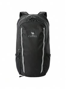 CAMEL CROWN Ransel Hiking Bernapas untuk Aktivitas Luar Ruangan, Ransel Ringan untuk Trekking & Bersepeda - Phantom Black - View 2