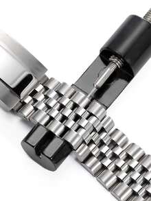 15pcs Watch Band Repair Tool Set, Watch Band Adjustment Tool Set, Watch Band Size Adjustment Tool, Watch Repair Pin Tool, Watch Adjuster, Double-Ended Spring Bar Tool, Compatible With Most Standard Smartwatches, Practical Watch Accessory Set, Great Gift For Watch Enthusiasts, Suitable For Daily Use And Professional Watchmakers - Black - View 4