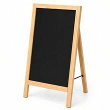 Cavalete Tripé de Calçada Lousa Preta 75x48cm para Cardápio e Propaganda Gv Office - 1PC - Visão 1