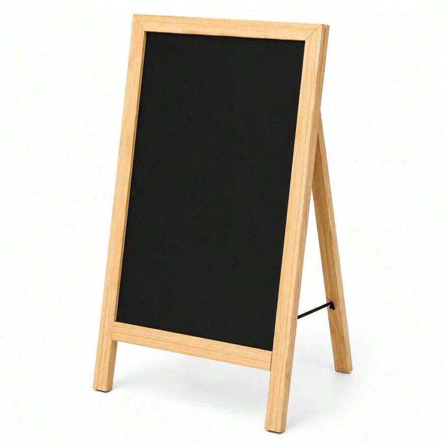 Cavalete Tripé de Calçada Lousa Preta 75x48cm para Cardápio e Propaganda Gv Office - 1PC - Visão 1