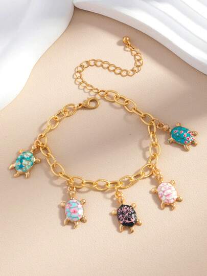 1 Ocean Wind Turtle Pendant Beach Vacation Versatile Niche Bracelet