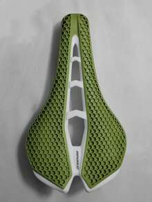 1pc Bicycle 3D Honeycomb Shock-Absorbing Saddle, Hollow Breathable Racing Grade Seat, Comfortable Road Bike Riding Gear, Suitable For Road/Mountain Bike Riding Gear - Multicolor - View 10