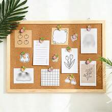 15/20/30Pcs Cactus Decorative Pins Pin, Cute Office Decor Thumb Tacks, Suitable For Bulletin Boards Offices Home Cork Boards And Classrooms,Random Color - A - View 4