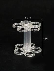 2/1pc Multi-Hole Flower Arranging Tool, For Fixing, Floral Kit, Spiral Vase Positioning Bracket, Home And Wedding Floral Decoration Bouquet Fixing Tool - Multicolor - View 14