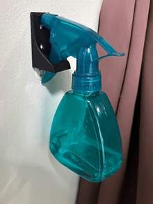Wall Mount Spray Bottle Holder, Multifunctional Cabinet Spray Bottle Organizer, Space Saving Cleaning Bottle Storage Rack For Kitchen, Bathroom, Laundry Room Household Supplies - Multicolor - View 6