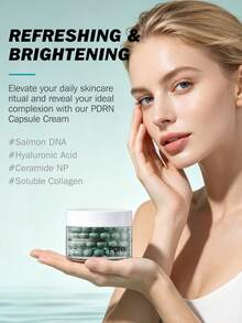 MOOYAM PDRN+ Hyaluronic Acid Capsule Cream, Nourishing & Moisturizing, Soothing & Revitalizing, Brightening Dull Skin, Restoring Skin Elasticity, Suitable For Dry And Sensitive Skin - Centella Asiatica - View 4