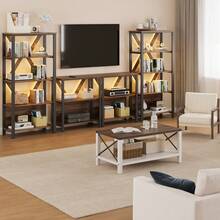 Bookcase - Brown 3-tier - View 4