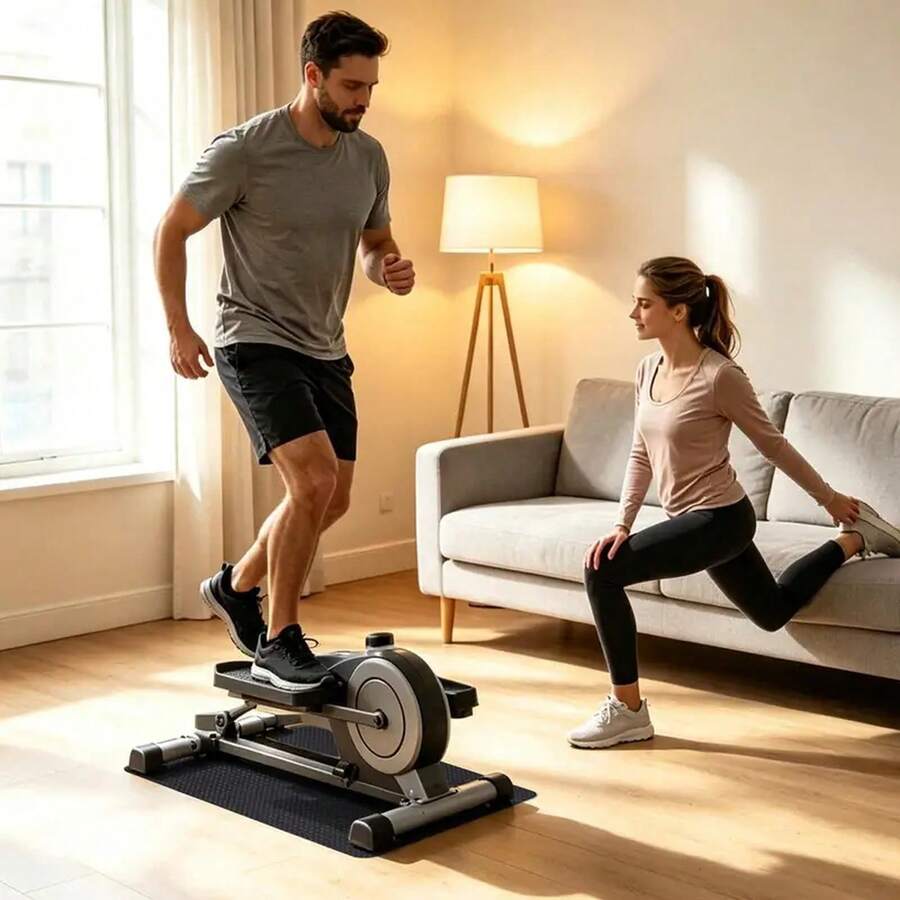Treadmill Mat Pads Noise Reducing Shock Absorbing Exercise Pad Vibration Plate Mat For Elliptical Stepper Rowing Gym Fitness - 1 - View 1