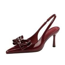 GAN AI Women Pumps - Burgundy - View 6