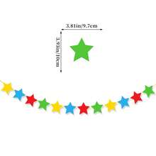 Dekorasi Gantung Bundar Berwarna-warni, Sempurna untuk Ulang Tahun, Acara Menyambut Bayi, dan Natal - Latar Belakang Pesta Klasik - MultiWarna - View 9