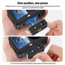 通用鋁合金摩托車擋風玻璃支架,相容 Osmo Action 6/5/4/3 與 Osmo Nano,附磁吸適配器快拆底座,Action 5 Pro 相機擴充配件安裝套件 - 查看 13