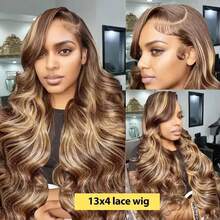 Human Lace Wigs - Highlight427 - View 5