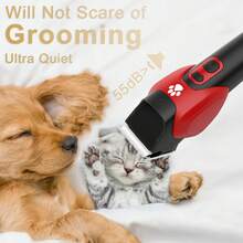 1pc High Power Pet Grooming Clipper, Large Pet Hair Trimmer, USB Rechargeable Electric Shaver For Home Use, Cat And Dog Hair Clipper - View 8