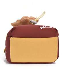 1PC Minimalist Crossbody Bag, Casual Simple Elegant, Zipper Design, Adjustable Shoulder Strap, Suitable For School, Shopping, Coin Purse, Can Easily Hold Daily Essentials, Versatile Item, Suitable For Various Styles And Occasions - Multicolor - View 10