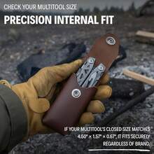 Tool Holster - Dark Brown - View 6