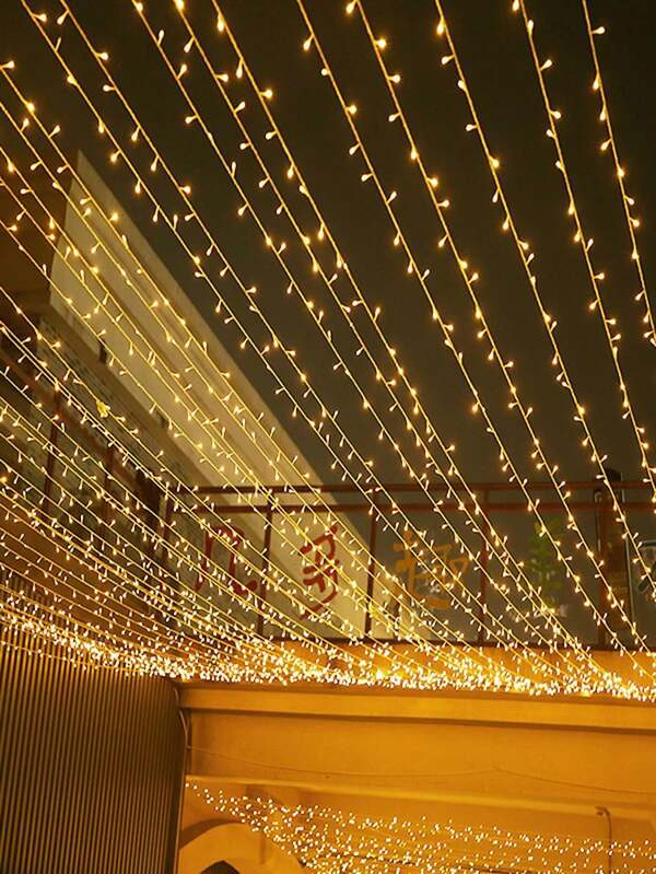 2pcs 20M-140LED Fairy String Lights, Indoor Outdoor Twinkle Lights For Bedroom, Yard, Wedding, Birthday, Classroom, Dorm, Camping, Christmas Gift