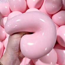 Mainan Squishy Es Batu Nee Dohs, Kubus Pereda Stres Sensorik, Barang Dekoratif Pereda Stres yang Lucu dan Menyenangkan untuk Diremas. Membantu Meredakan Kecemasan dan Meningkatkan Konsentrasi. Ini adalah alat relaksasi yang cocok untuk ADHD dan digunakan di meja kantor. - MultiWarna - View 2