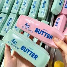 1pc Soft Butter Stick, Voice-Controlled Stress Relief Handmade Ball, Popular Butter Stick, Realistic Food Toy Stress Relief Product, Squeeze Release Toy - Birthday Gift - Surprise Gift - Holiday Gift - Best Gift - Gift - Christmas Gift - ASMR Voice-Controlled Toy - Soft Squeeze Toy - Multicolor - View 9
