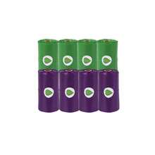 8 Rolls 120pcs Pet Dog Waste Bags, Leak-Proof Thickened With Drawstring Handle Strong Garbage Bags - View 11