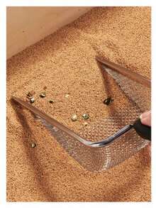 Thickened Stainless Steel Cat Litter Box Accessories, Large Size Deep Stainless Steel Anti-Sand-Carrying Cat Litter Scoop, Essential Cat Litter Scoop Filter Scoop For Cat Toilet, Easy To Scoop, Non-Stick, Durable And Long-Lasting - one-size - View 4