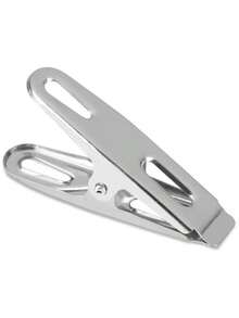 Kit 20 Grampos Prendedores De Roupa 100% Aço Inox Super Resistentes - 20 Padrao - Visão 7