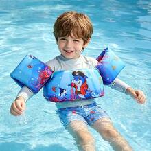 1pc Swimming Vest With Adjustable Shoulder Straps And Quick-Release Buckles, Suitable For People Weighing 10 To 25kg. Perfect For Indoor Pools And Beaches - Multicolor - View 3
