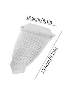 1pc Premium Iron Shoe Cover, Durable Easy Install Steam Iron Base Plate Cover, Heat Resistant Anti-Scald Iron Accessory, Suitable For Multiple Fabrics, Universal Home And Travel Ironing Supplies - Multicolor - View 7