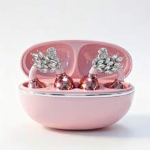 Earphone Bluetooth TWS, Model Kait Telinga, Dengan Aksen Berlian Imitasi dan Dekorasi Angsa; Kualitas Suara Definisi Tinggi dan Mikrofon untuk Panggilan; Kompatibel dengan Perangkat dan Android; Ideal untuk Olahraga Luar Ruangan, Perjalanan, dan Penggunaan di Dalam Mobil - View 16
