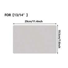 1pc Microfiber Dust-Proof Screen Cleaning Cloth And Laptop Keyboard Protector Film Set, Compatible With Macbook Pro 13/15/16 Inch And Pro - Grey - View 12
