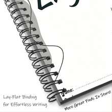 1 A5 Lined Spiral Notebook For English Class – Vintage Design Featuring A Black-Line Drawing Of Big Ben; Student Stationery For Back-To-School; Suitable For English Class Notes. - A - View 4