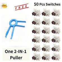Mechanical Keyboard Switch Set Blue Brown Black Red Shaft Linear Tactile Switch For Gaming Keyboard Replacement Or 3D Print Fingertip Stress Relief Clicker Free Keycap Puller - View 16