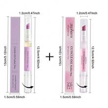 1pc 2ml Nail Care Push Pen, 2-In-1 Portable Manicure Tool, Salon-Quality Nail Grooming - Exfoliating Oil Pen 2ml - View 11