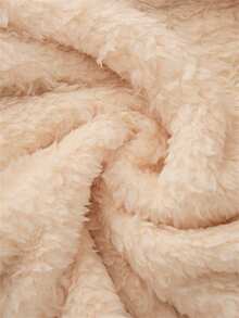 Autumn/Winter Soft Thick Jacket For Toddler Girls, Cute Heart Pattern, Toddler Outwear - Beige - View 5