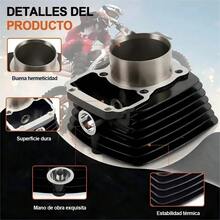 Fuel-Powered Motorcycle - Black - View 8