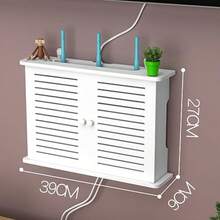 Electronic Product & Accessories Storage Box - White - View 3