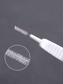 Bathroom Shower Head Hole Cleaning Brush, Spray Nozzle Gap Clog Remover, Phone Speaker Gap Cleaner, Earphone Earpiece Cleaning Tool/10pcs - White - View 6