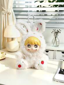 Cute Small Plush Rabbit Doll, Mini Plush Rabbit Doll Pendant, Birthday Gift Christmas Decoration Halloween (Internal Material Is Hard Non-Plush Filling) - Multicolor - View 16
